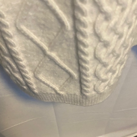 H&M Cream Cable Knit Mini Dress - Picture 8 of 10